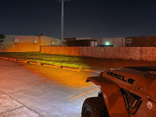 Oracle 60mm 15W Low Beam LED Emitter - Amber - 5821-005 Photo - lifestyle view