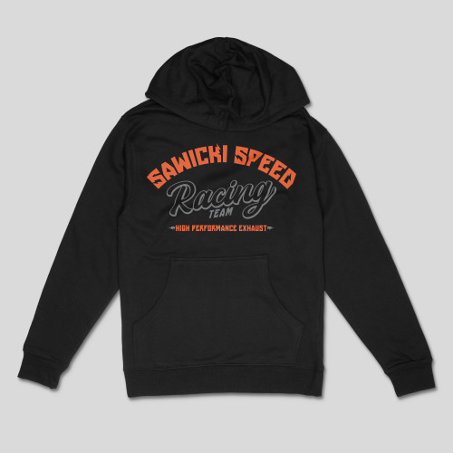 Sawicki Speed "Race Division" Hoodie - Black / Large - SAW-MFHLG-006-BLK