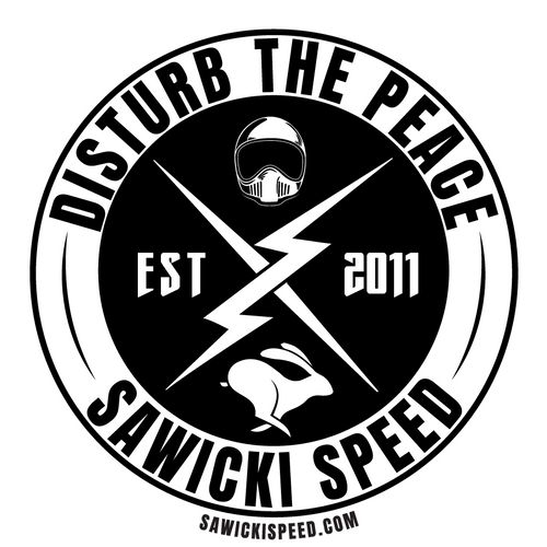 Sawicki Speed Circle Solid Sticker - SAWI-1242