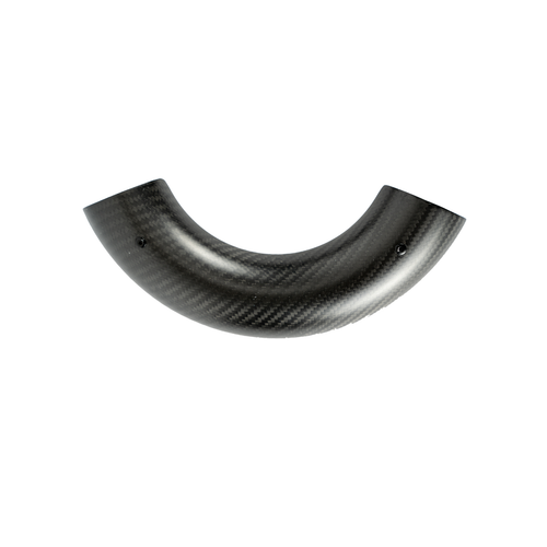 Sawicki Speed Universal Heat Shield – 4" CLR Curved - Carbon fiber - 930-07002
