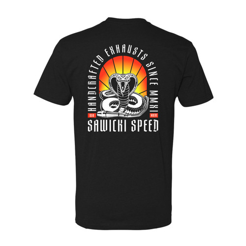 Sawicki "Cobra" Tee - Small - SAW-MTSSM-005-BLK