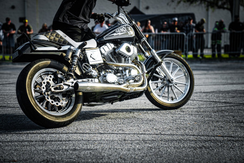 Sawicki Speed Dyna Mid-Length Exhaust - Mid-Length / Jet-Hot Black Ceramic Coated / Welded - 930-01260