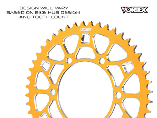 Vortex Racing V4 41 Tooth 520 Rear Sprocket - Orange - 435ZOV4-41 Photo - Primary