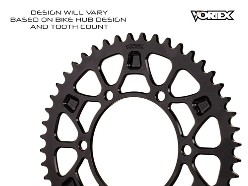 Vortex Racing V4 47 Tooth 530 Rear Sprocket - Hardcoat - 438KV4-47 Photo - Primary