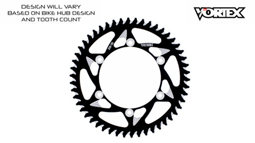 Vortex Racing 38 Tooth 520 Rear Sprocket - Black - 780ZK-38 Photo - Primary