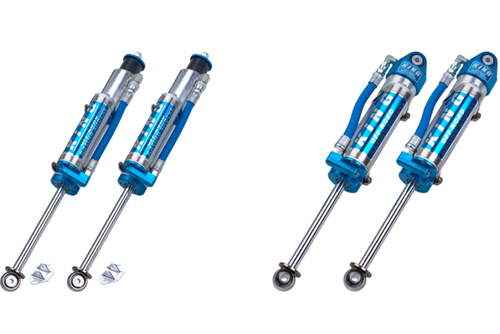 EVO Manufacturing Inc. EVO SPEC 2.5 Reservoir Pair with Lift Front JK Bolt-in Shock and Compression Adjuster - Part 600079K