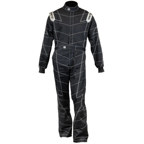 ZAMP ZR-11 Youth Large Black Fire Retardant Driving Suit with SFI 3.2A/1 Certification