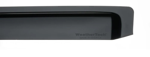 WeatherTech Side Window Visors for 2021-2024 Ford Fullsize Crew Cab Trucks - Front and Rear Snap-In Design