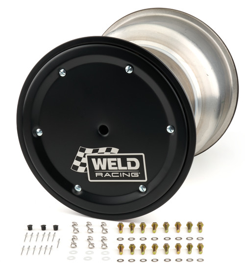 Weld Racing 735B-517B56K-6 Mag. Sprint 15x17 Inch Beadlock Wheel with 42 Spline and 6-Inch Offset