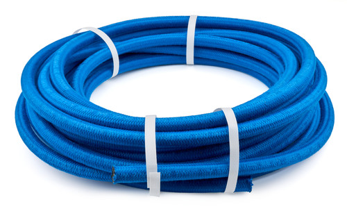 AEROQUIP FC300-06-06000 6AN Braided Fabric and Rubber Hose, 50 ft Blue