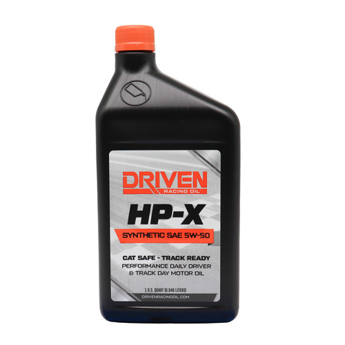 Driven Racing Oil HP-X 5W50 Synthetic Motor Oil - 1 Quart