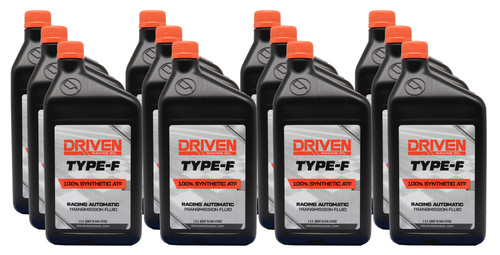 Driven Racing Oil Type F Automatic Transmission Fluid - 12 Quart Case