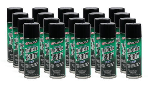MAXIMA RACING OILS Valvetrain Spray Lube Case (20 x 6 oz) - Synthetic Extreme Pressure Lubricant