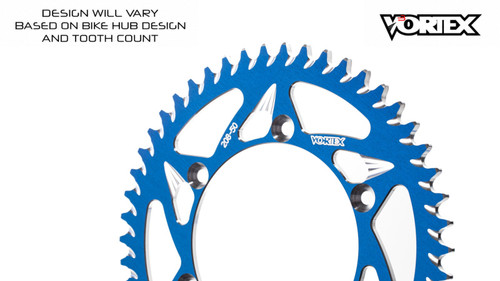 Vortex Racing 46 Tooth 420 Rear Sprocket - Blue - 920ZB-46 Photo - Primary