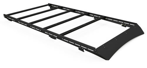 LFD Off Road Ruggedized Low Profile Full Rack - 5th Gen 4Runner - Standard Carbon Steel / 6 - XLFOR017-LP-RT