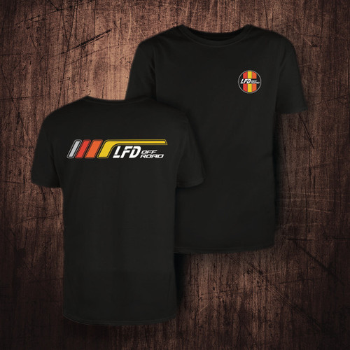 LFD Retro Logo T-Shirt - Black / X-Large - XLFORTSHIRT-LOGO-BK-XL