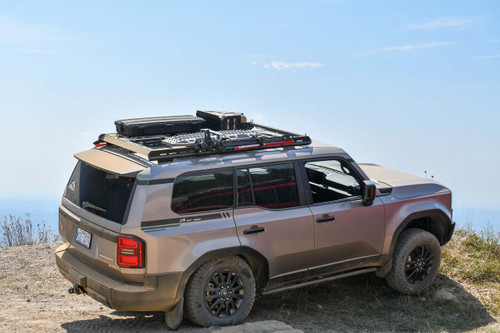 LFD Off Road 7/8 Roof Rack - 250 Series Land Cruiser (2024+) - Carbon Steel - XLFOR048