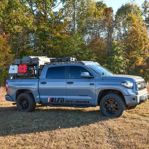 LFD Off Road Roof Rack - 2nd Gen Tundra CrewMax - Standard Wind Fairing - XLFOR050