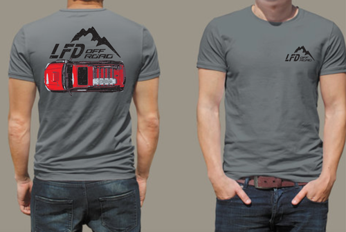 LFD 4Runner T-Shirt - XX-Large - XLFORTSHIRT-4R-GR-2XL