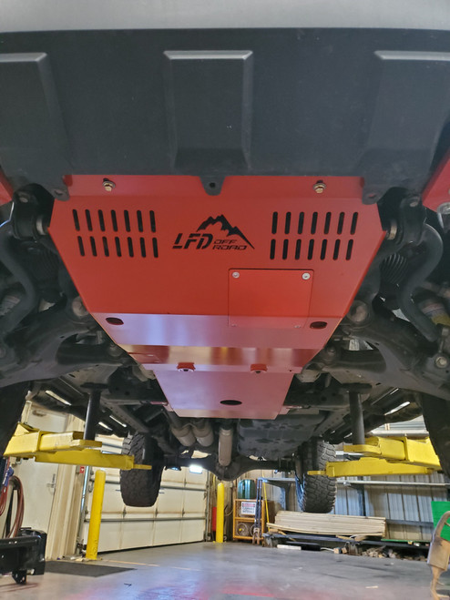 LFD Off Road Front Skid Plate - 2nd Gen Tundra - Raw - XLFOR672