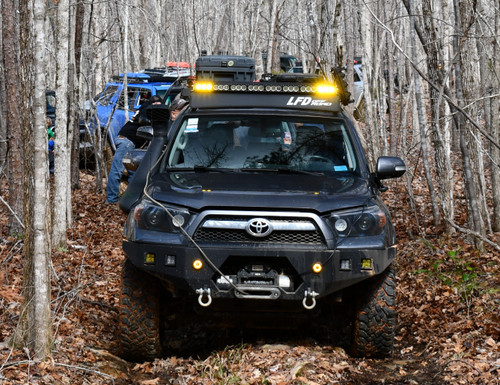 LFD Off Road Full Rack Curved Front Crossbar - 5th Gen 4Runner - XLFOR017-7