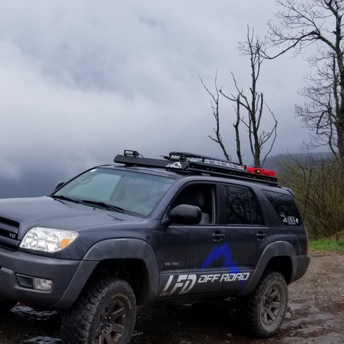 LFD Off Road Roof Rack Side Rails - 4th Gen 4Runner - XLFOR066