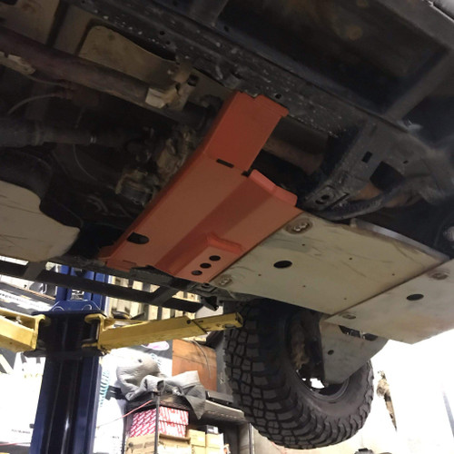 LFD Off Road Transfer Case Skid Plate - 5th Gen 4Runner - Powder Coated Black - XLFOR102-PC