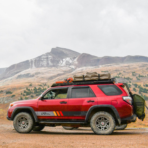 LFD Off Road Full Roof Rack - 5th Gen 4Runner - Legacy Version - CLOSEOUT - Steel / 6 / Yes - XLFOR017-RT-680