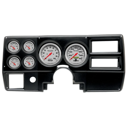 Autometer Ultra-Lite 94-87 Chevy GMC Truck AC Dash Kit 6pc Tach / MPH / Fuel / Oil / WTMP / Volt - 2923-13 Photo - Primary