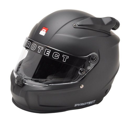 Pyrotect Pro Air Flow Vortex Full Face Helmet Large Flat Black SA2020