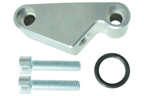 ICT Billet LT Oil Pressure Sensor Adapter Port M12-1.75 - 90 Degree Aluminum Fitting for GM LT Valley Pan