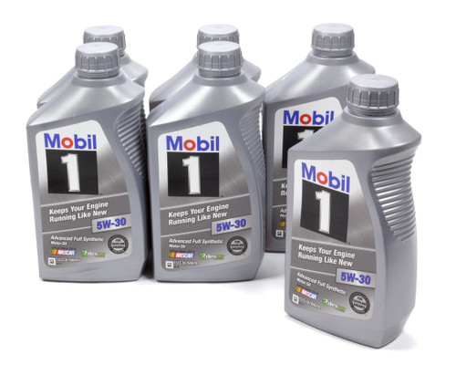 Mobil 1 102991 Synthetic 5W30 Motor Oil – 6 Quart Set