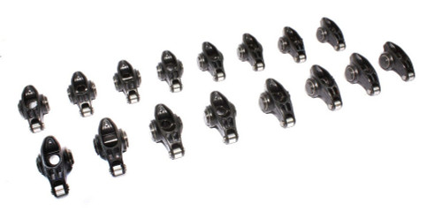 COMP Cams Ultra Pro Magnum Rocker Set for Chevy 348/409 with 1.70 Ratio - Full Roller, Chromoly, 3/8 in Stud Mount (Set of 16)