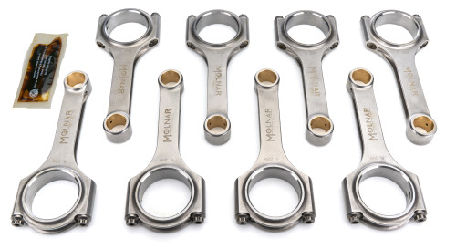 Molnar Technologies DH6200TLB-T8-A 6.200-inch H-Beam Connecting Rod Set for Mopar Gen III Hemi