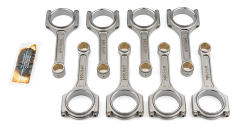 Molnar Technologies 6.000 in I-Beam Connecting Rod Set for Small Block Chevy (Part #CI6000NLB-L8-A)