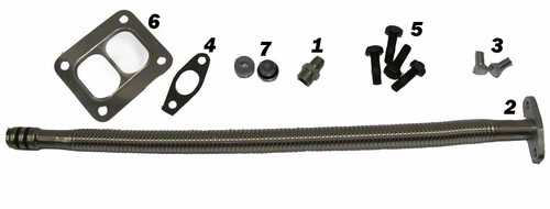 Fleece Performance Turbo Installation Kit for Cummins 6.7L Engines (2007.5-2018 Dodge 2500-3500) - Part FPE-TURBO-INST-KIT-CUMM67