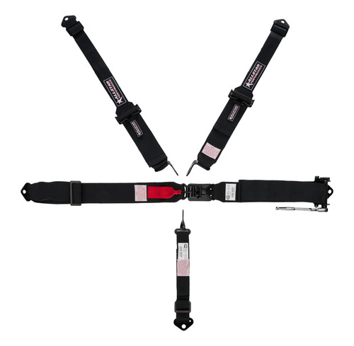 ALLSTAR Performance ALL951181 5-Point Harness with Latch and Link, Right Side Ratchet Adjustment, and HANS Compatibility