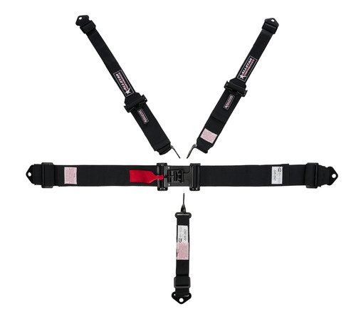 ALLSTAR Performance ALL951151 5-Point Latch and Link Racing Harness with 3-Inch Belts and 2-Inch Shoulder Straps