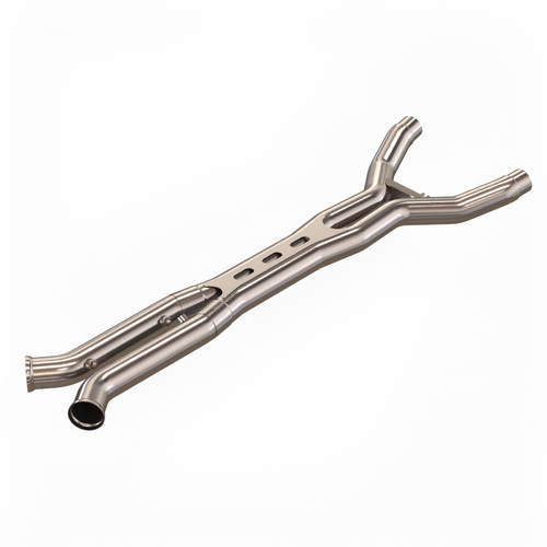 Kooks 3" SS Competition ULTRA X Pipe. 2014-2019 Corvette C7. Connects to OEM. - ULTRA X / Comp. Only (Catless) - 21703120