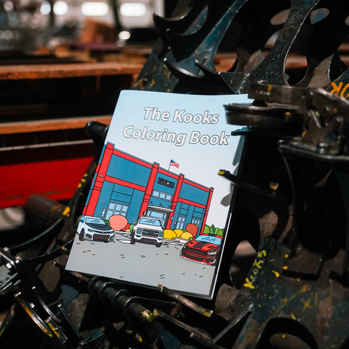 Kooks The Kooks Coloring Book - KW-100656