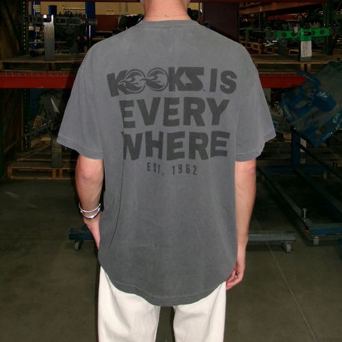 Kooks KOOKS is Everywhere T-Shirt – Grey - 2XL - TS-100661-05