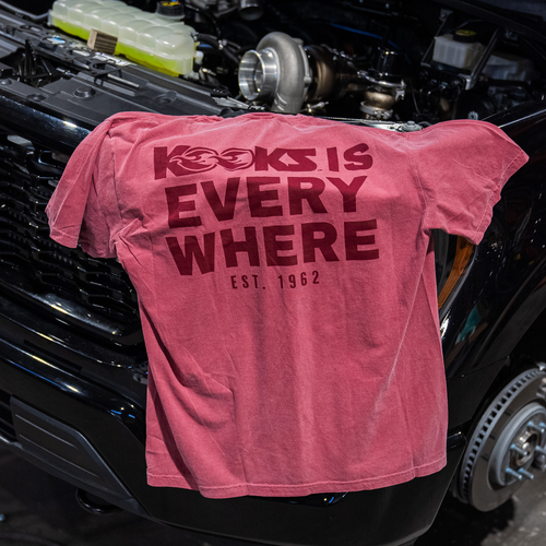 Kooks KOOKS Is Everywhere T-Shirt – Red - Red / 3XL - TS-100663-06