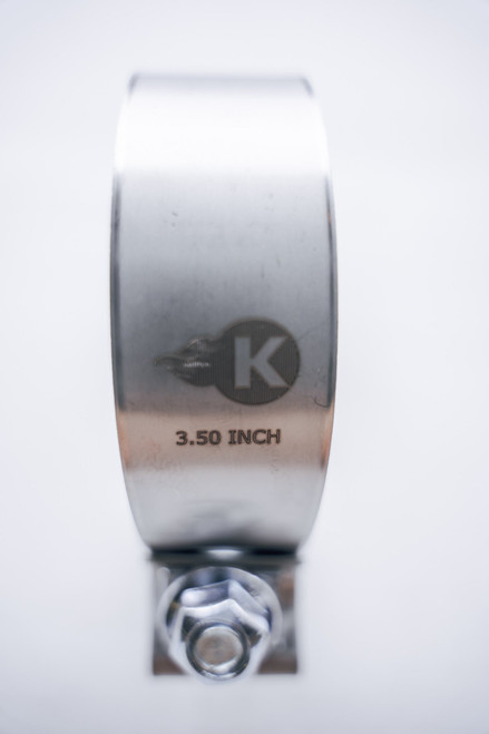Kooks 3-1/2" Stainless Steel Band Clamp for Notched Slip Joint Connections. - JI-TAS350