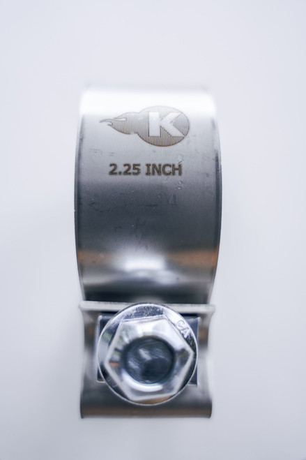 Kooks 2-1/4" Stainless Steel Band Clamp for Notched Slip Joint Connections. - JI-TAS225