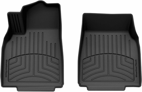 WeatherTech Front FloorLiner HP for Tesla Model Y 2026 - Black Textured Plastic Floor Mat Pair