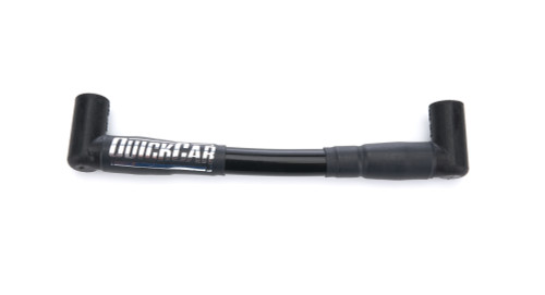 QUICKCAR RACING PRODUCTS Coil Wire Black 6-inch HEI/HEI Style with Spiral Core and Sleeved Design