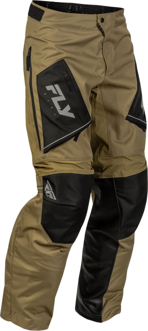 Fly Racing Patrol Over Boot Pants Tan/Black Size 36 – Durable and Ventilated Motorcycle Pants