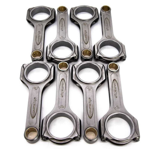 Callies Compstar Xtreme Connecting Rod Set for Small Block Chevy, 6.125 Inch Length, 2.100 Inch Pin Diameter