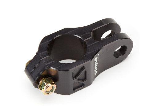 MPD RACING Panhard Bar Bracket for 1-1/8 inch Tube, Aluminum Frame Mount with Clamp-On Design, Black Anodized