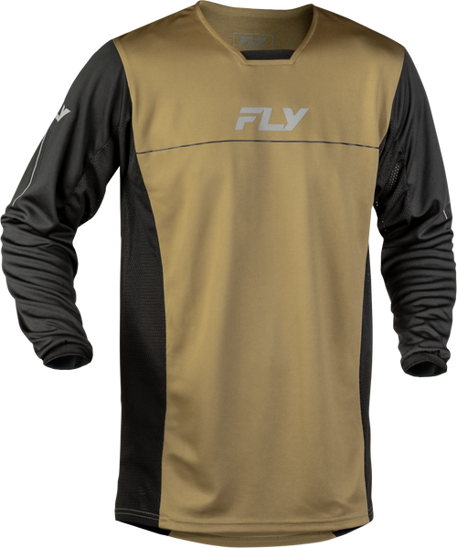 Fly Racing Patrol Jersey Tan/Black 3X - Durable Ventilated Motorcycle Jersey